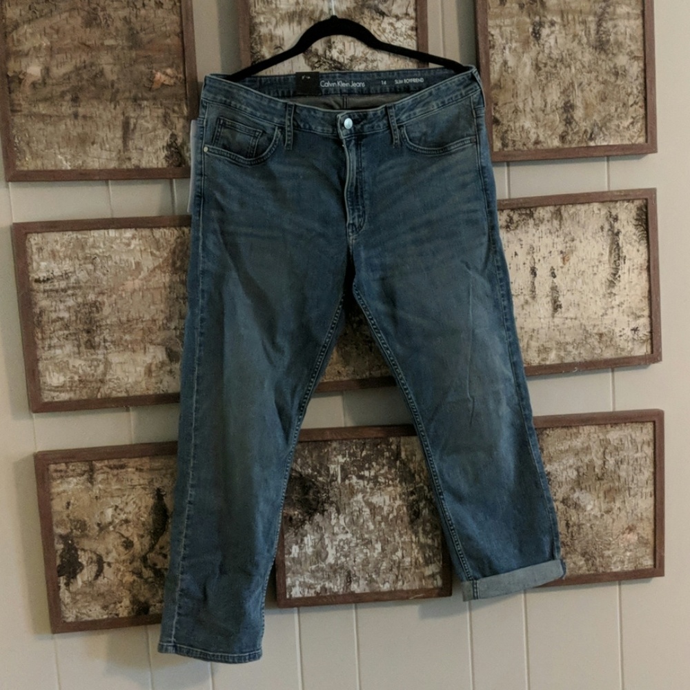 Calvin Klein slim boyfriend jeans